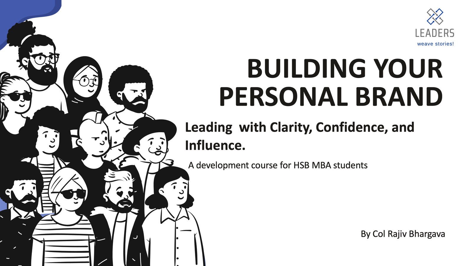 Building Your Personal Brand — HSB MBA cohort